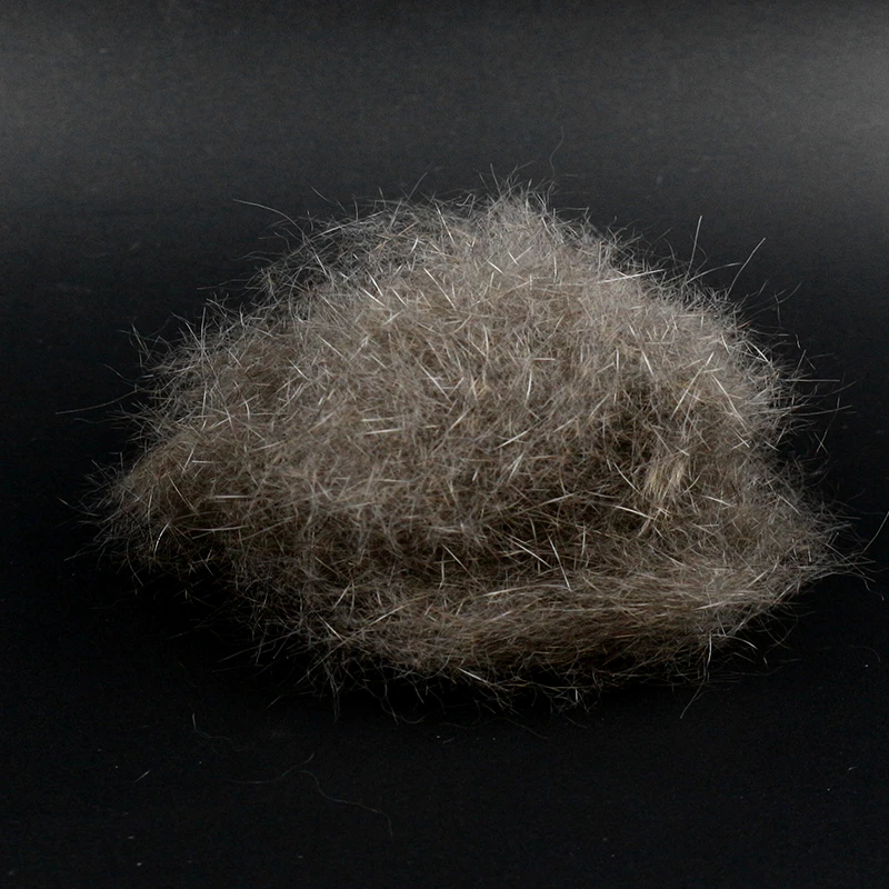 Royal Sissi-dub de ardilla natural para atar moscas, dub de gran volumen, dubs de Ninfa sin teñir, materiales de atado de moscas, 4 gramos en total - imagen 4