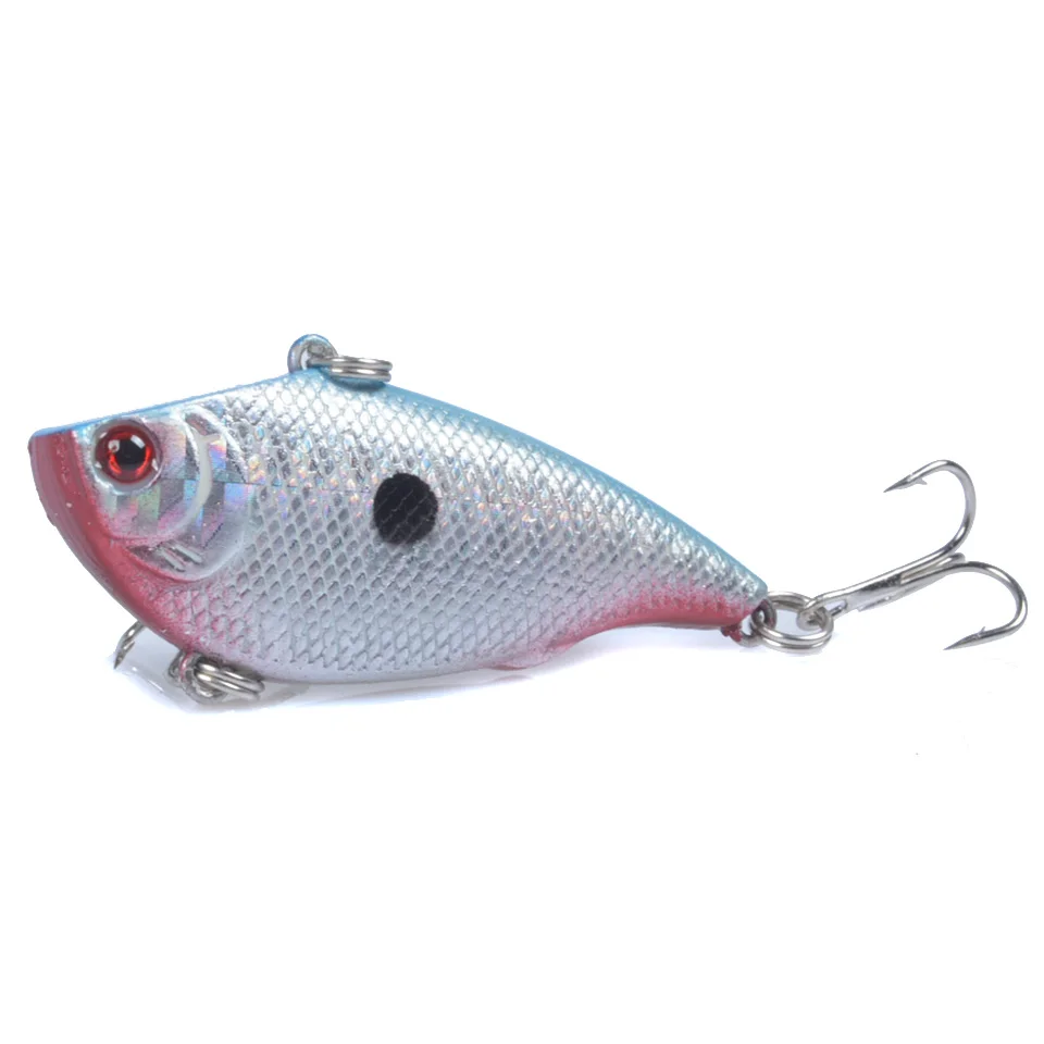 LEOSPORT-aparejos de pesca de plástico duro, 1 pieza, 5,5 cm, 7,5g, wobblers, swimbait, crankbait, triples h - imagen 3