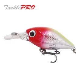 Señuelo de pez Crankbait profesional de alta calidad, 6 colores, 3,6 cm, colores surtidos, cebos de agua salada, 1m, 4G
