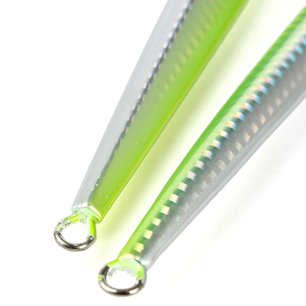 FTK-señuelo de pesca con plantilla de Metal, ojos 3D, cuerpo láser, 150G, 200G, cebo Artificial, Jiging duras, pesca de aguas profundas, 1 Uds. - imagen 5