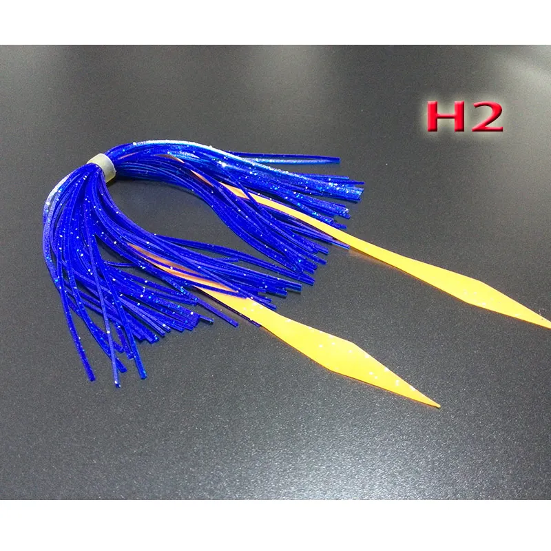Faldas de silicona para montaje de señuelos de pesca – Multicolor - imagen 4