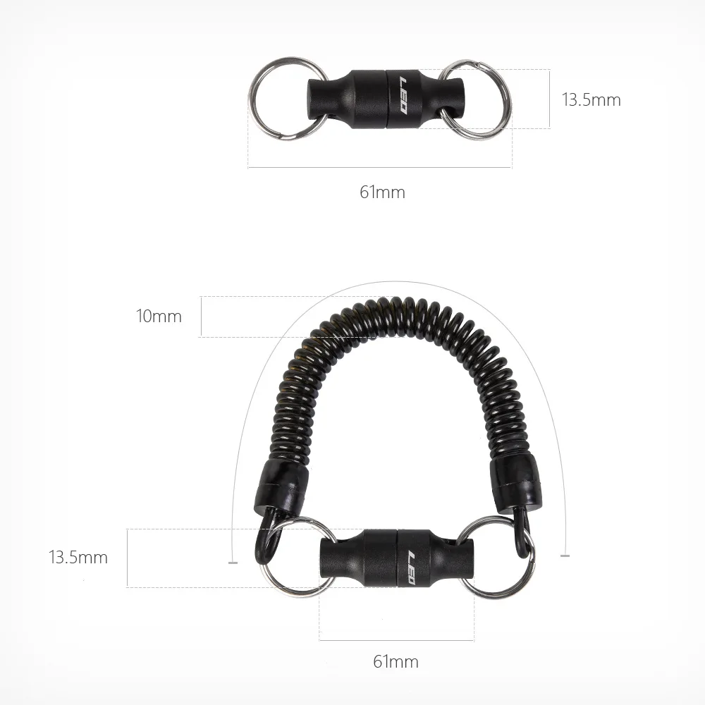 LEO-hebilla de gancho magnético 27751 para Pesca con mosca, señuelo, agarres para colgar, accesorios de Pesca, equipo de Pesca de succión Vertical de 3kg - imagen 4