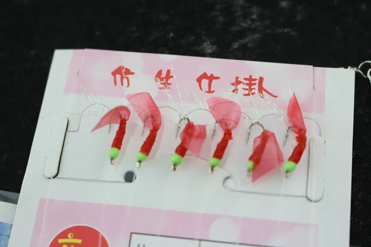 Anzuelo de cuerda para simular piel de camarón, anzuelos de pesca de mar, pluma brillante, anzuelo luminoso, Buzz, captura de peces - imagen 4