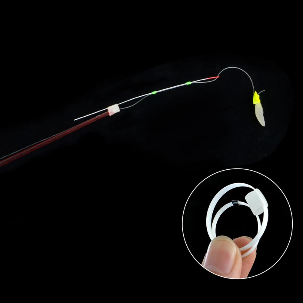 NGB 20 piezas caña de pescar de invierno sección de punta superior 10cm 12cm 14cm 16cm 18cm Mini caña de pescar en hielo accesorios de pesca - imagen 2