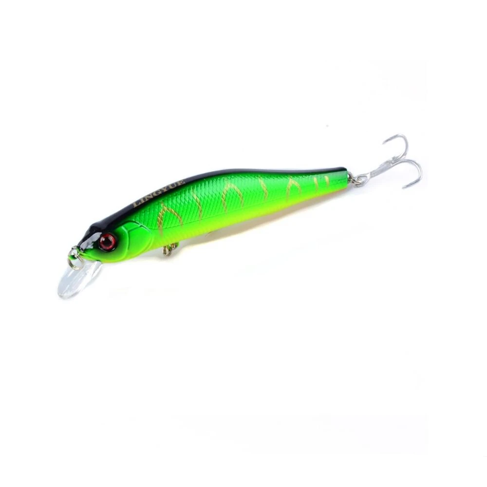 Señuelo de pesca de pececillos, 1 piezas, 11,7g/10cm, Crankbait, cebo duro Artificial, aparejos de pesca, Wobblers, Swimbait para Lucio - imagen 4