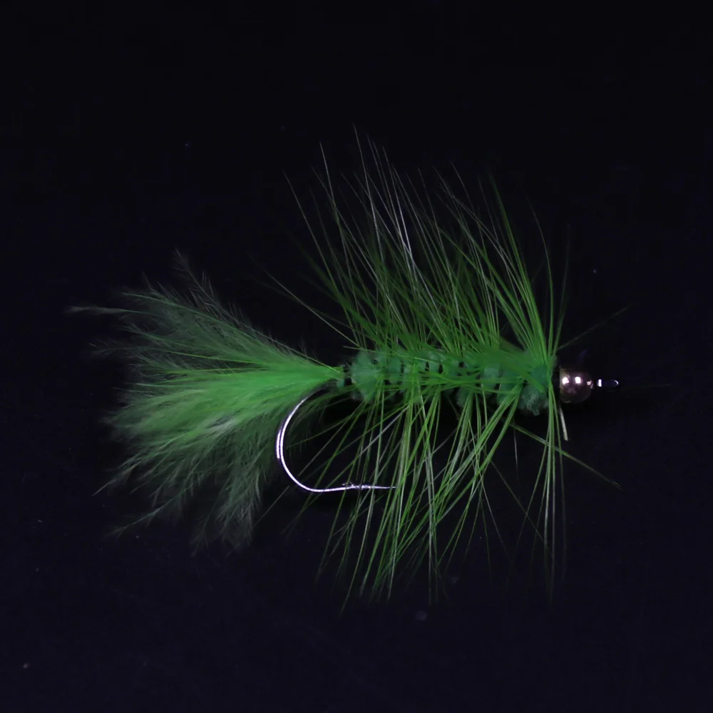 Bimoo-Materiales de atado de moscas, chenilla para Woolly Bugger Streamer, gusano, trucha, Señuelos de Pesca, Material de atado, 6 bolsas por paquete - imagen 4