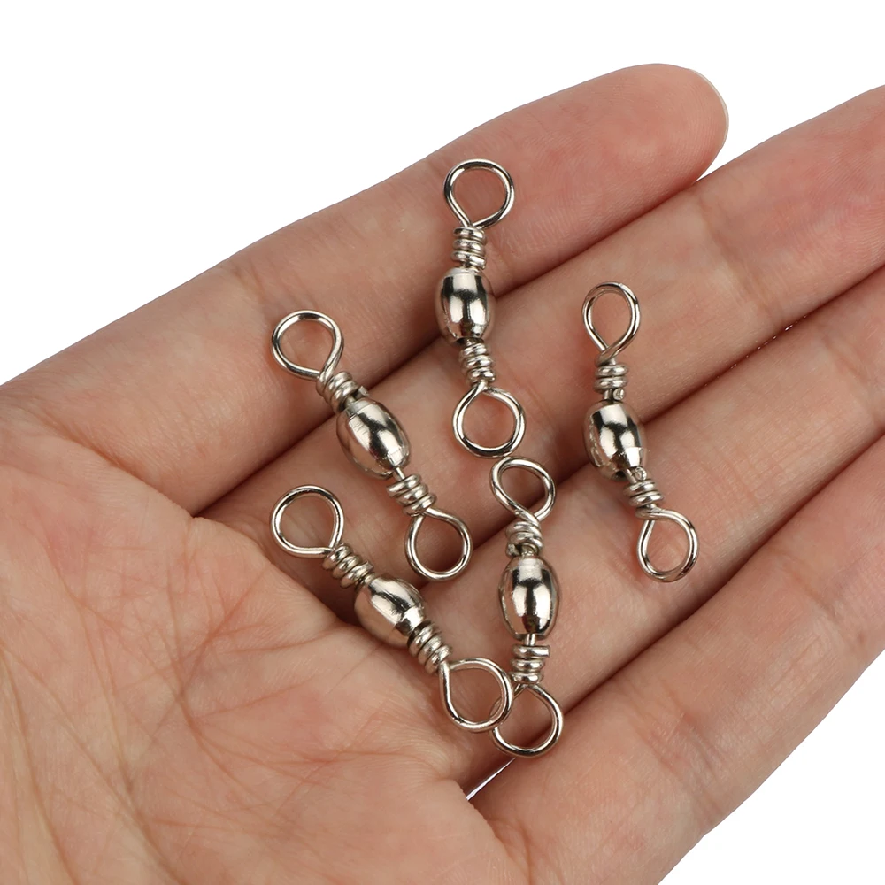 Goture-barril giratorio de pesca de tamaño 10, 8, 6, 4, 2, 200, 1/0, 3/0, 5/0, - imagen 5