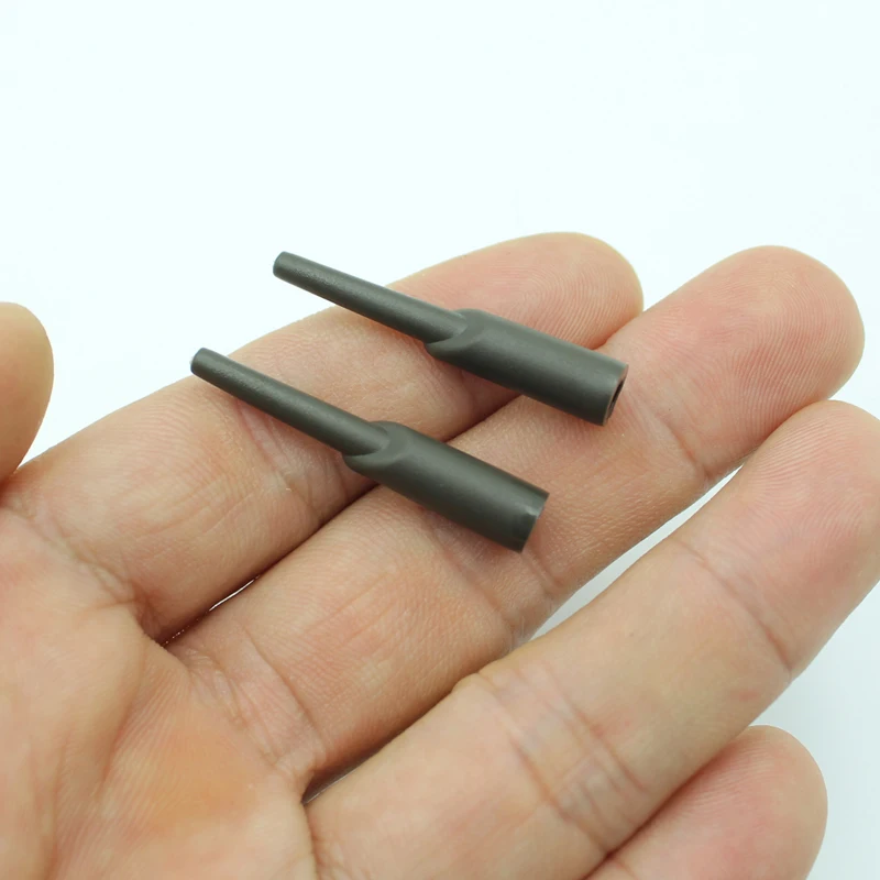 Aparejos de pesca de carpa gruesa, aparejos de goma encubierta, accesorio de aparejo de parada de plomo, cubierta giratoria, 20 Uds. - imagen 4