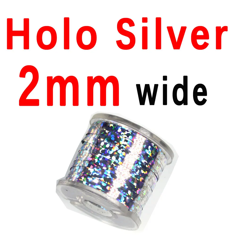 2mm holo silver