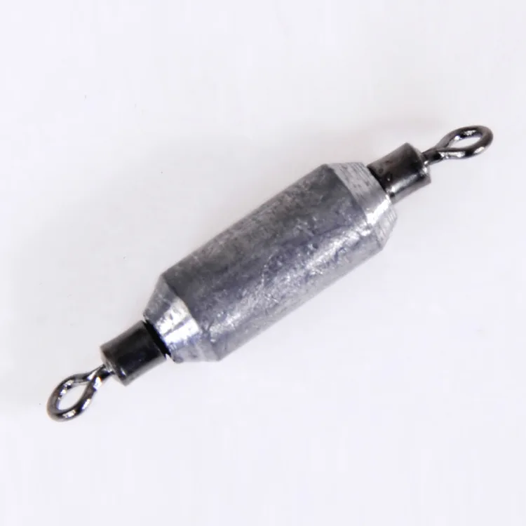 Anillo de rotación de alta velocidad giratorio de plomo de rotación rápida, accesorios para aparejos de pesca, conector de doble cabezal 2g/3g/4g/6g, lote de 4 piezas - imagen 4