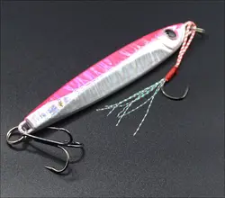 Señuelo metálico con pluma para pesca en barco – Agua salada