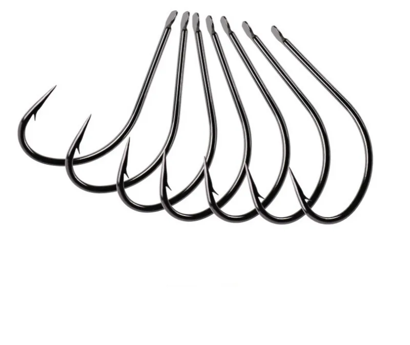 5 paquetes/lote de anzuelos de pesca Mustad, anzuelo de púas Wanshi de fuerza 10667, cebo suave de acero rico en carbono, manivela, anzuelo de agua dulce 4 # -24 # - imagen 5