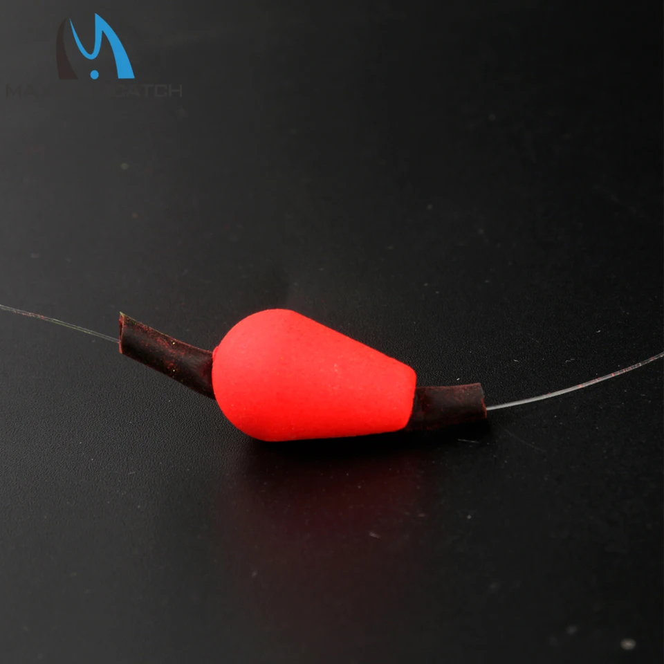 Maximumcatch 10 piezas lágrima 14,4*9,9mm Color amarillo naranja indicador de huelga de pesca con mosca - imagen 5