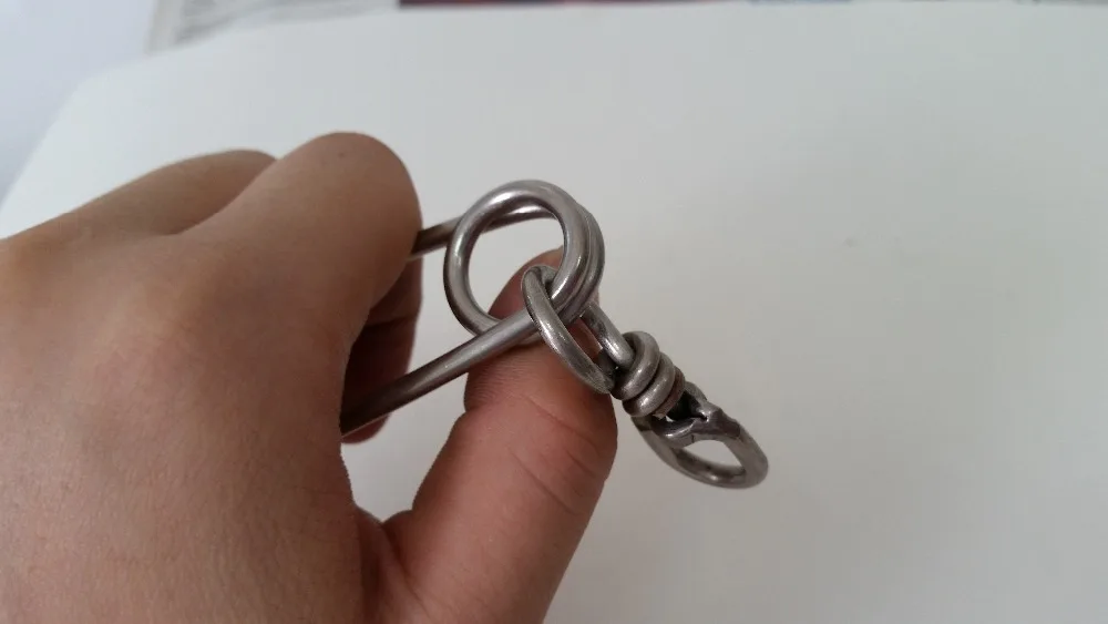 Clips de pesca de atún, Clip de pesca de atún, giratorio de acero inoxidable, 700LB, 5,5" - imagen 5