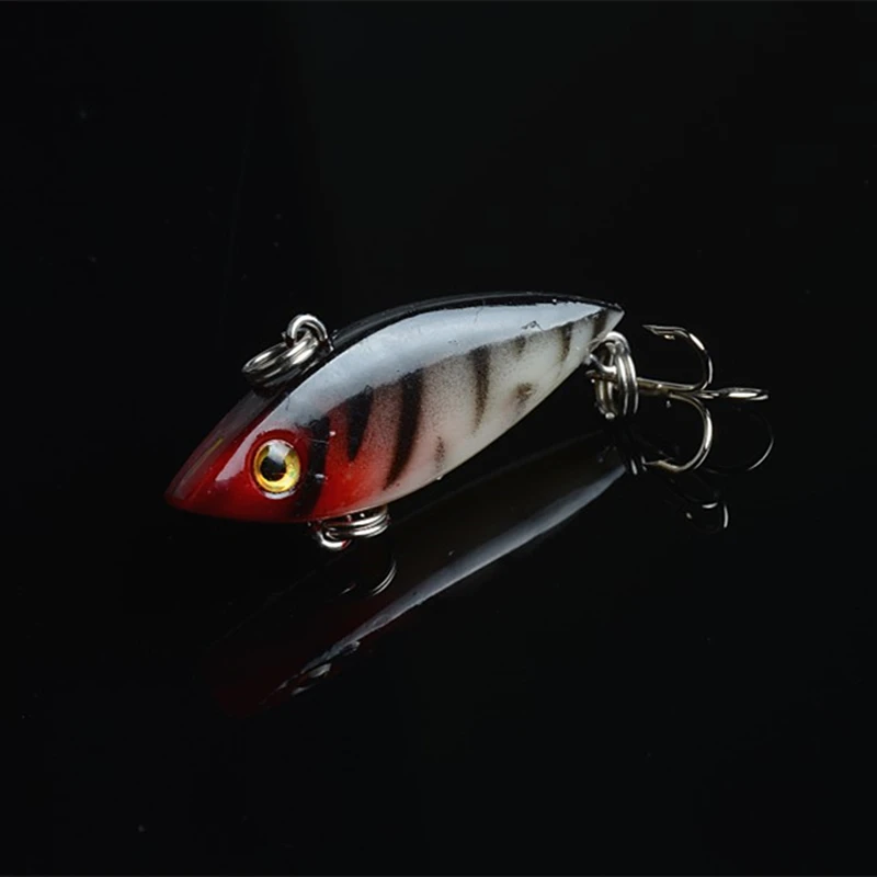 Señuelo de pesca VIB de 80 piezas, 4cm, 2,8G, Super Mini, vibración Artificial, Wobblers, aparejos de plástico duro en cada nivel de agua