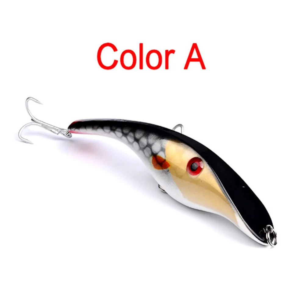 Señuelo de pesca de lápiz grande, cebo duro Artificial Isca, Crankbait, Wobblers con anzuelo triple, accesorios de pesca, 15cm, 44g, 1 ud. - imagen 4