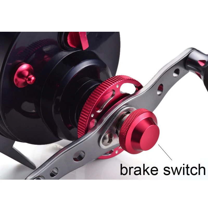 Rueda de balsa para Carretes de pesca, aparejo de fundición de cebo de Metal automático, ratio 2,6: 1, novedad - imagen 3