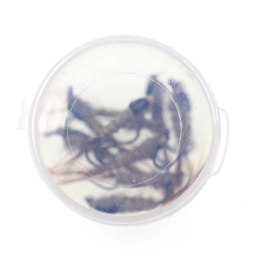 Mosca Ninfa Bimoo T12 – Cola de faisán y pluma para trucha - imagen 5