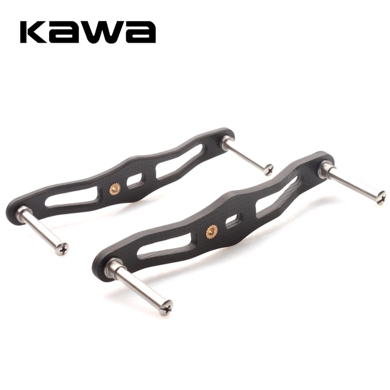 Kawa mango de carrete de pesca, accesorio basculante de fibra de carbono 1K, tamaño de agujero 8x5/7x4mm, apto para A/ D/ S, 1 unidad - imagen 2
