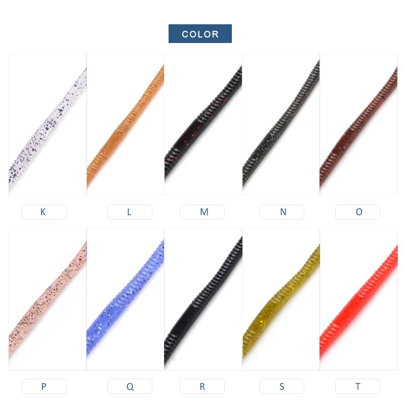 MEREDITH-Cebos blandos para pesca de silicona 10 uds, 140mm, 5,3gr, cebos de gusanos artificiales, aparejos de pesca, crankbait - imagen 3