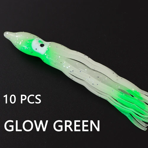 10pcs glow green