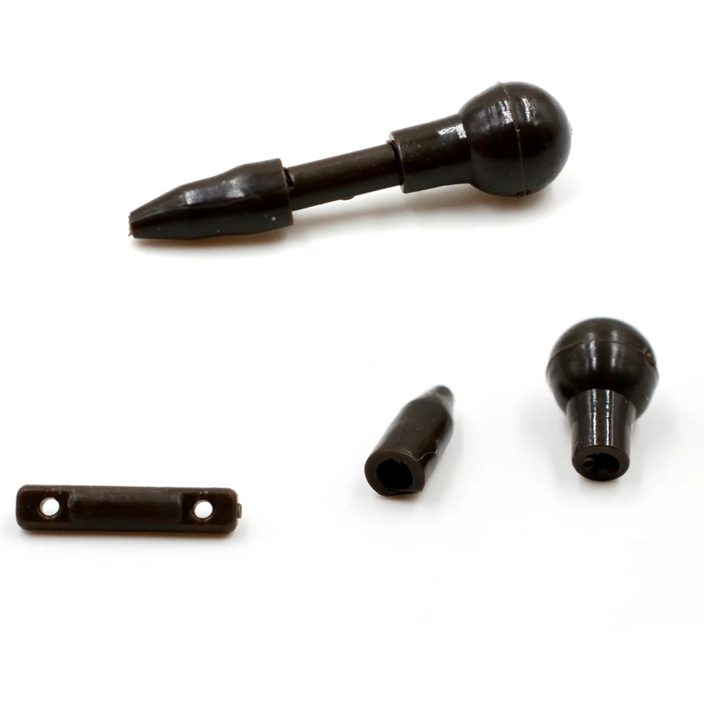 MNFT-Juego de 12 cuentas de cambio rápido, accesorios de pesca de carpa, alimentadores, soporte de línea, aparejos terminales, soporte de línea para alimentadores - imagen 5