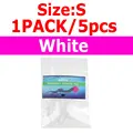 5pcs white