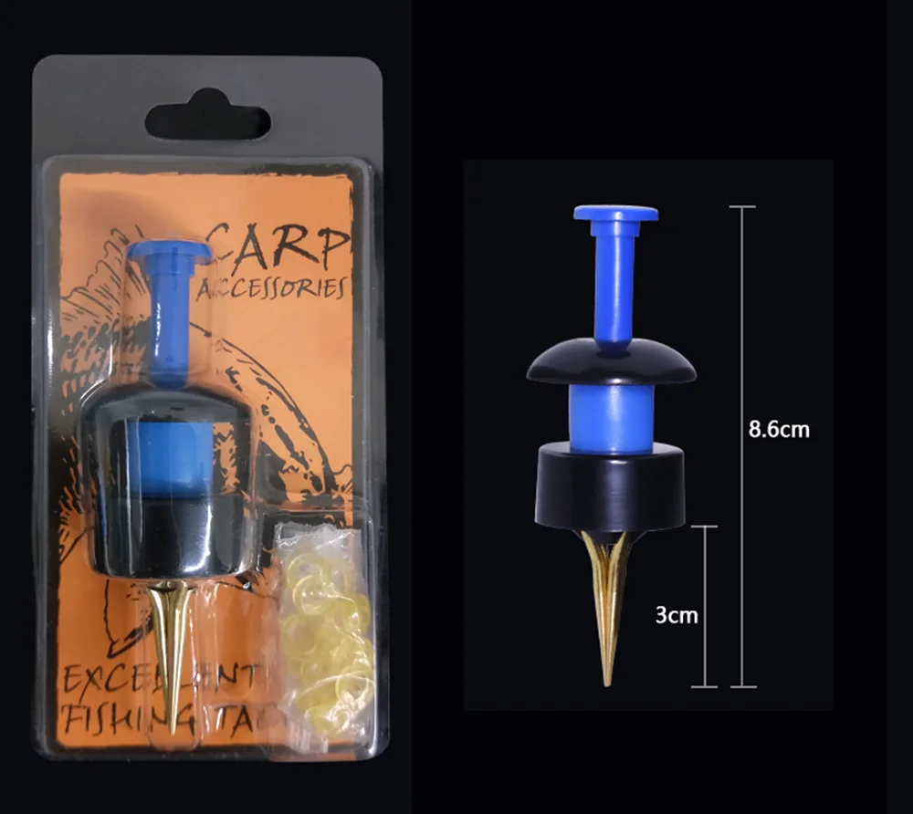 Dispositivo de cebo conectado a gusanos rojos, gusano de tierra, Clip de gusano de sangre, cebo vivo, accesorios de pesca agrupados, suministros de engranajes T4 - imagen 5