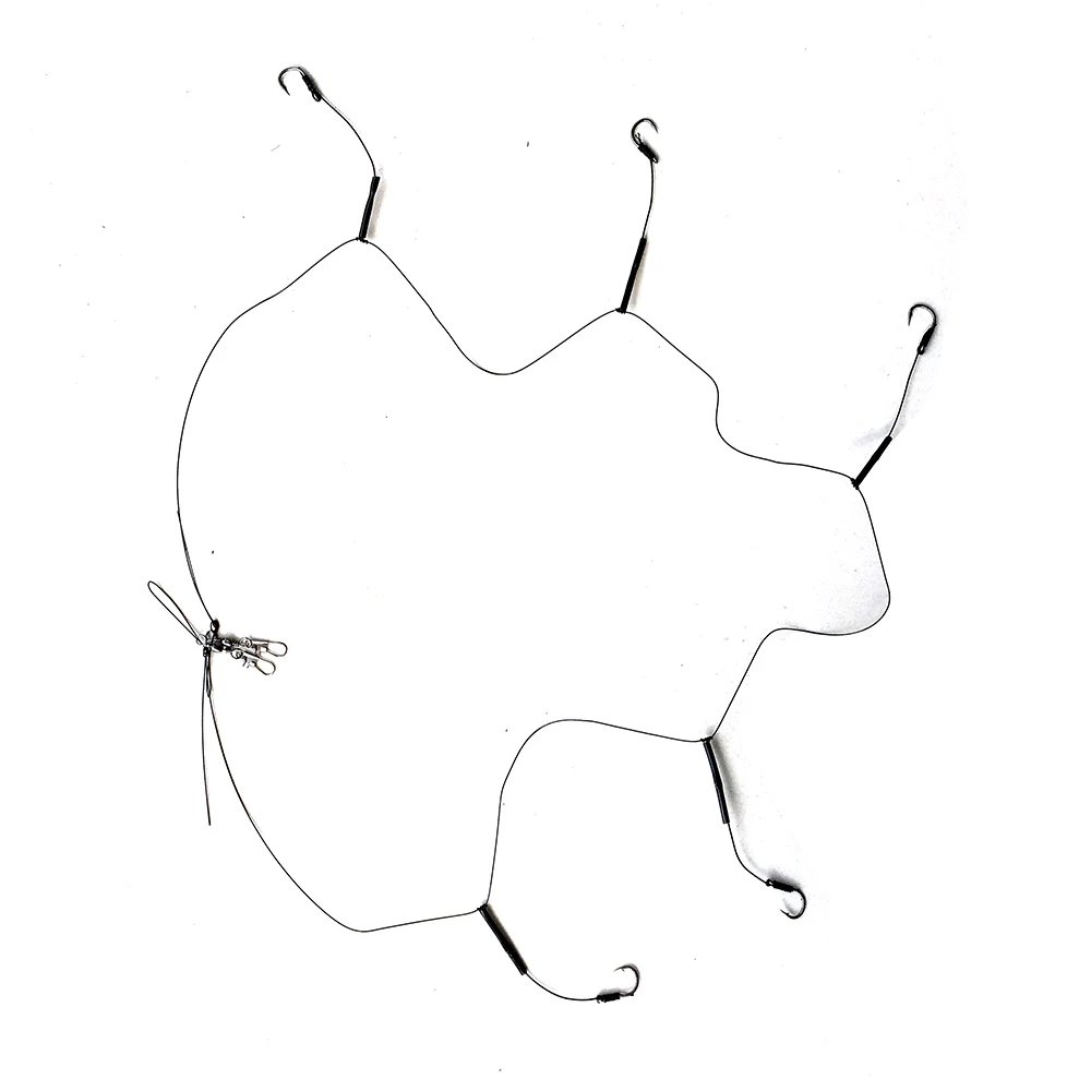 Anzuelo de pesca de carpa, aparejo de pelo, accesorios de pesca, tamaño sin púas, 8, 9, 10, 11, 12, 13, 1 unidad - imagen 2