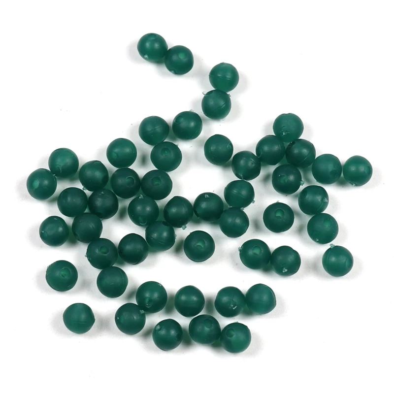 Bimoo-Cuentas de goma blanda para pesca de carpa, abalorios para pesca de carpa, Chod y helicóptero, aparejos de pesca, accesorios, 6mm y 8mm, 50 unids/paquete - imagen 3