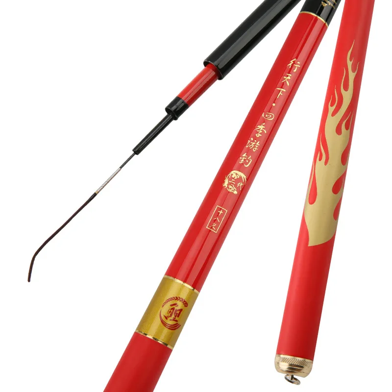 Caña de pescar superdura, ultraligera, de alto carbono, de mano, aparejos de Pesca, palo de Pesca Olta - imagen 3