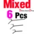 6 Pcs Mix