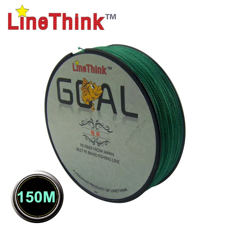 Sedal trenzado GOAL LineThink 150 PE – Multifilamento japonés