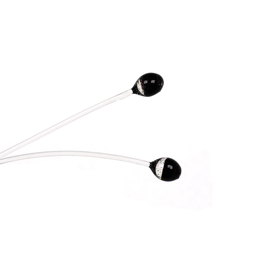 Bimoo 20 piezas-ojos pequeños de camarón y cangrejo, Material para atar moscas de agua salada y Lucio, 3mm - imagen 4