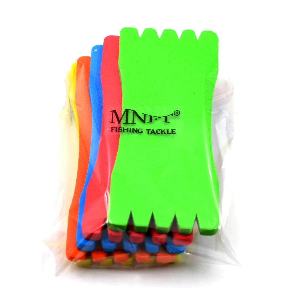 MNFT-Placa de línea de pesca colgante, envoltura de espuma EVA, accesorio de equipo de pesca, soporte de alambre, 120 unids/lote - imagen 5