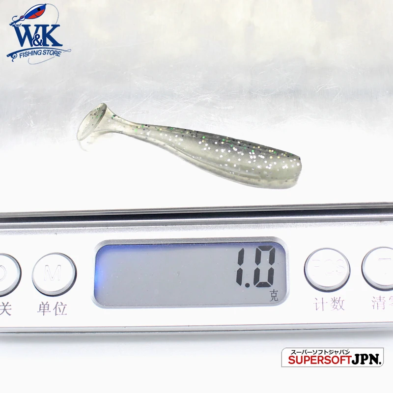 5cm Key Shad 20 piezas Mini Shad señuelo para pesca en hielo perca lubina cebo 2 "Jig Head cebo suave cebos pequeños - imagen 5