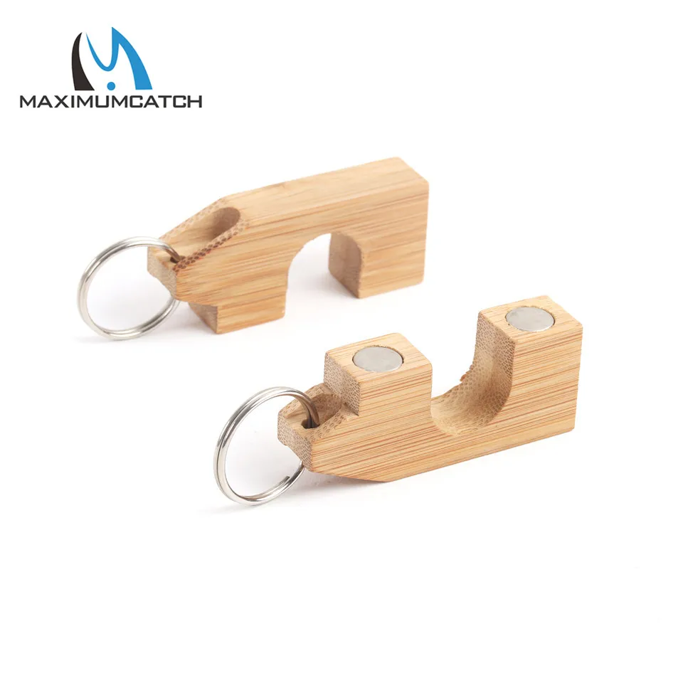 Soporte magnético para caña de pescar Maximumcatch, soporte portátil, material de espuma o bambú, soporte para caña de pescar con mosca, 2 piezas - imagen 5
