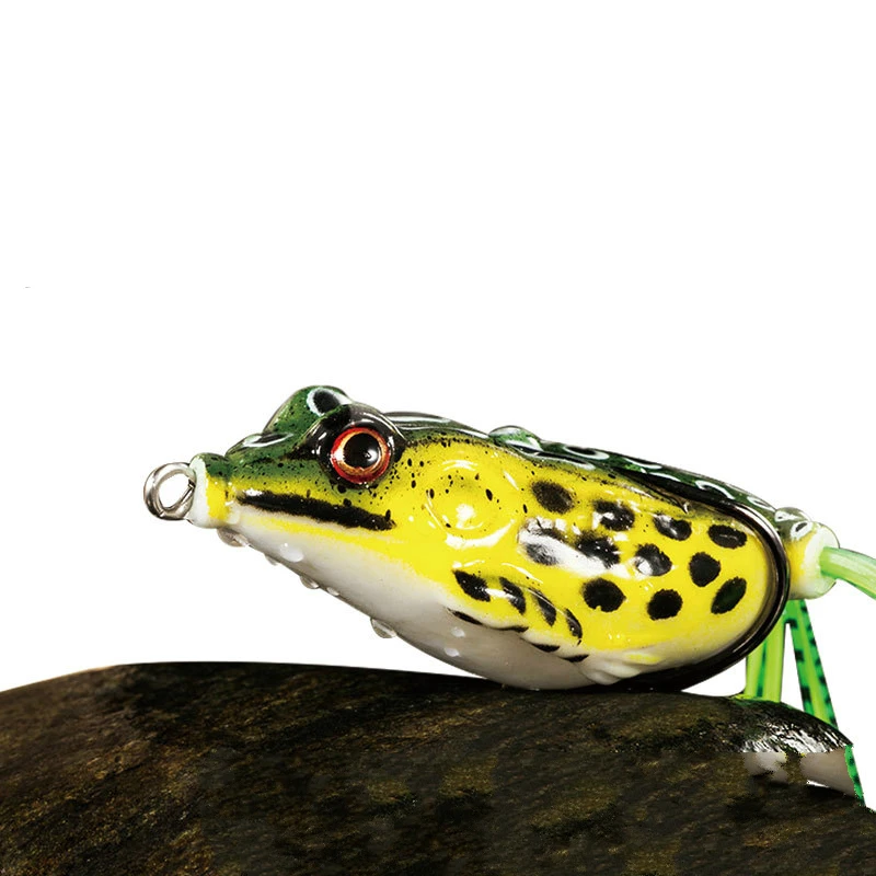 Señuelo de pesca biomimético, cebo artificial, anzuelo Mustad, plantilla Crankbait, ojos 3D, 5 unids/lote - imagen 2