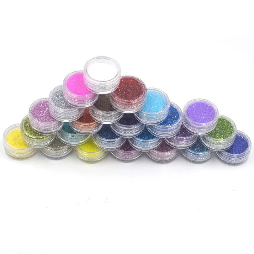 MNFT-polvo brillante para atado de moscas, 24 botellas, materiales de pesca con mosca, ninfa, brillante - imagen 4