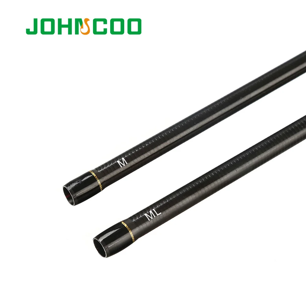 JOHNCOO-caña de pescar giratoria Booster, con 2 puntas M/ML, 5-28g, acción rápida Ex, 2,1 m, 2,4 m, caña de pescar giratoria y caña de Baitcasting - imagen 4