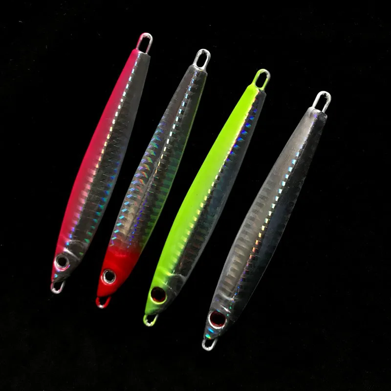 60g Jigs señuelo de pesca cebo duro Metal Jigbait señuelos Shore Casting Janpan Jig aparejos artificiales 1 pieza en oferta - imagen 2