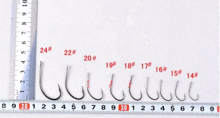 Mustad-anzuelo de pesca con púas 10667spbln n. ° 10 paquetes/lotHigh, anzuelo de pesca de carbono 1 #-12 #, carpa, bagre - imagen 3