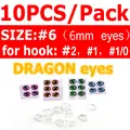 10pcs size 6 dragon