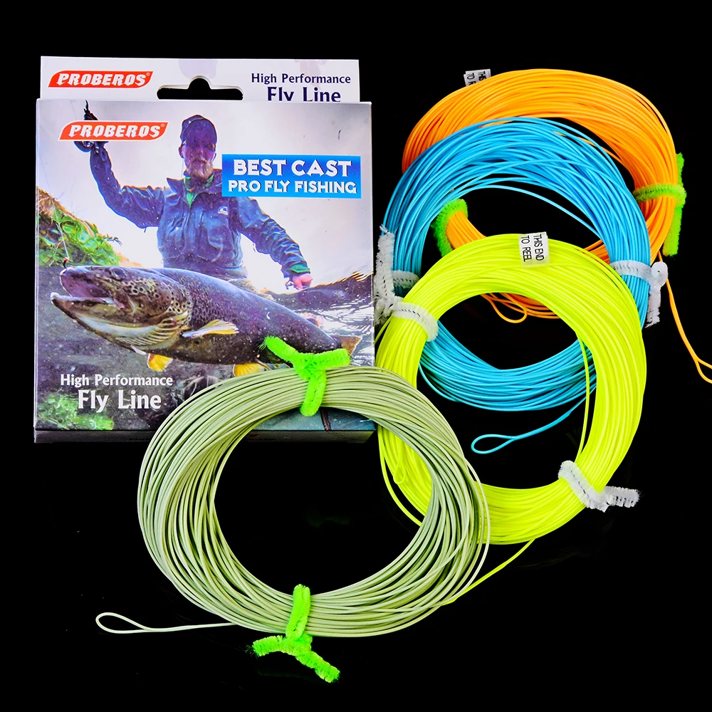 Una caja de línea de vuelo de probita con un hombre en la caja