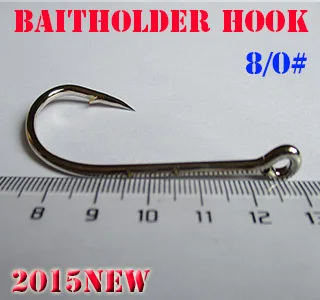 Gancho de Baitholder más grande, tamaño: 8/0 #, largo: 63mm, cantidad: 50 unids/lote, ¡gran fábrica! - imagen 4