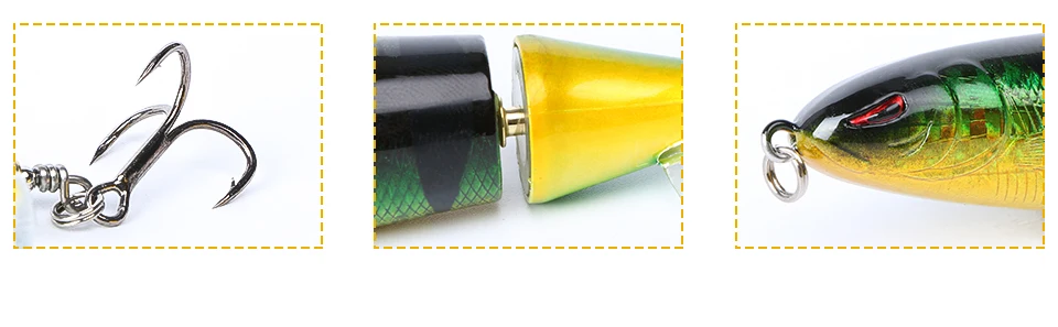 Mejore su experiencia de pesca con este señuelo de pesca versátil y duradero