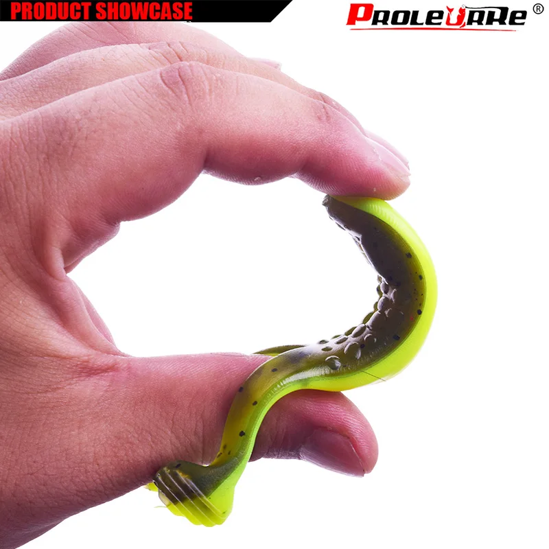 Cebo blando de rana de goma, cebo grande de silicona de 100mm y 13,5g, Señuelos de Pesca de agua para lubina, carpa, Wobblers, aparejos de pesca, 2 uds./lote - imagen 4