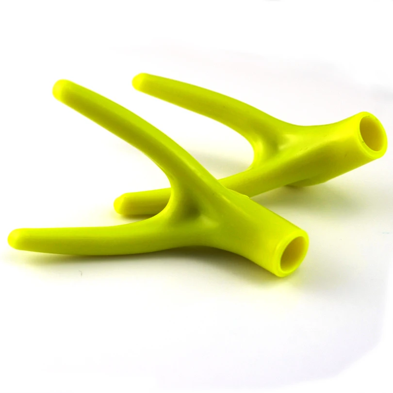 MNFT-Soporte de caña de pescar, accesorio de plástico, cabeza en V, agarre para conectar con caña de pescar para pesca de carpa, 2 uds. - imagen 2