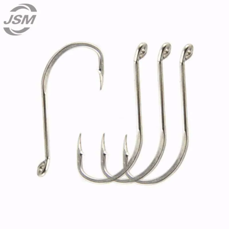 JSM-anzuelos de pesca de acero inoxidable 92554, cebo con pico de pulpo, tamaño 1/0, 2/0, 3/0, 4/0, 5/0, 6/0, 7/0, 8/0, 9/0, 50 Uds. - imagen 4