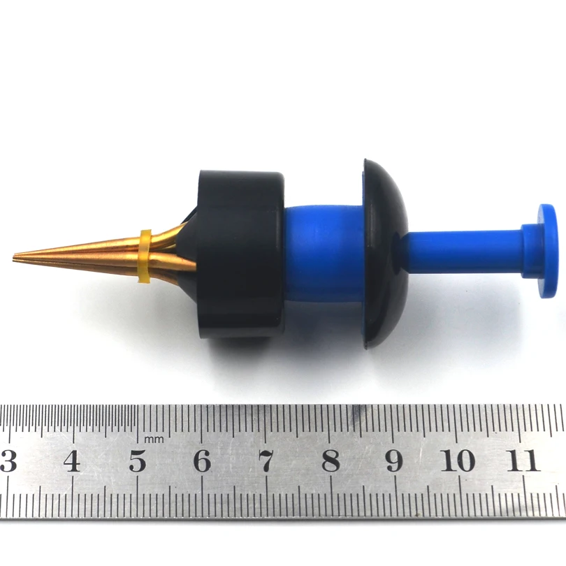 MNFT Clip de gusano de sangre de cobre portátil, Señuelos de cebo de pesca, Clip ligero de gusano de tierra, accesorio de aparejos de pesca, 1PC - imagen 5